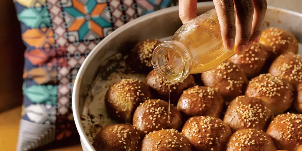 Khaliat Nahal: Yemeni Honeycomb Bread