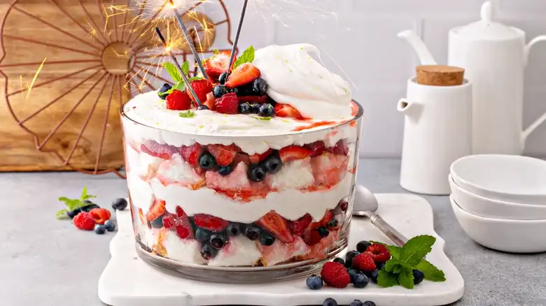 If Your Cake Is Impossibly Stuck To The Pan, Just Turn It Into Trifle