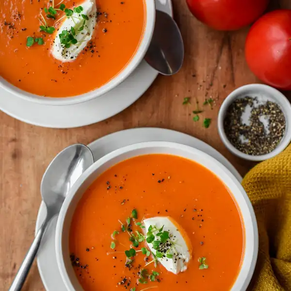 Fresh Tomato Velouté Soup