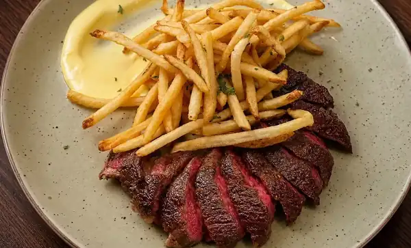 Toronto just got a stunning new spot with $25 Wagyu steak frites and banana espresso martinis