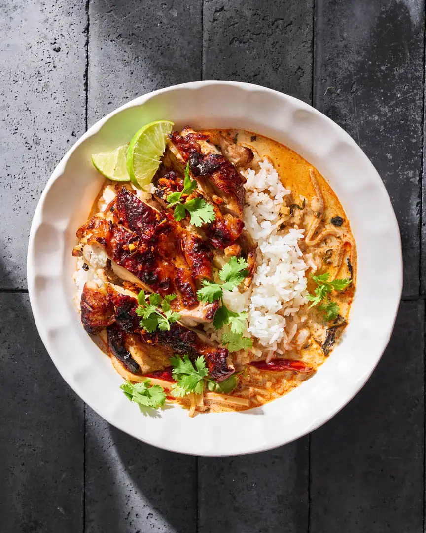 Red Curry Brothy Rice Recipe