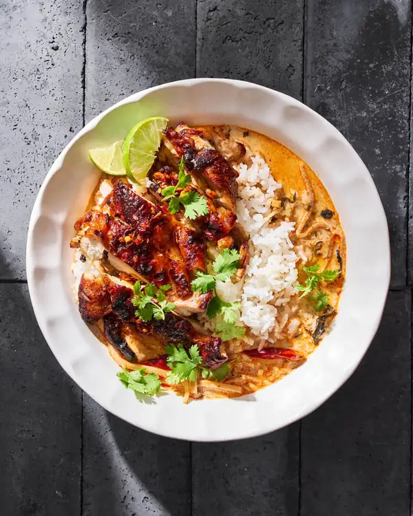 Red Curry Brothy Rice Recipe