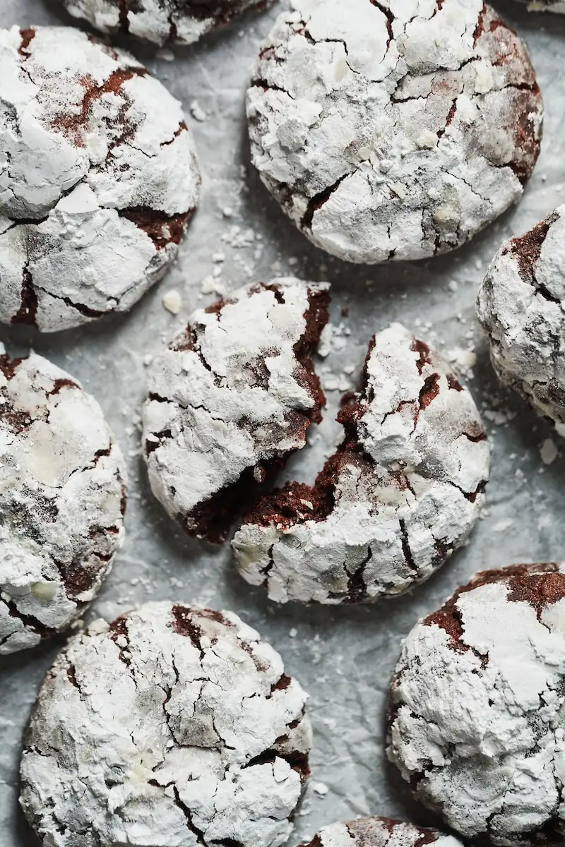 Best Chocolate Crinkle Cookies (Double Chocolate Flavor)