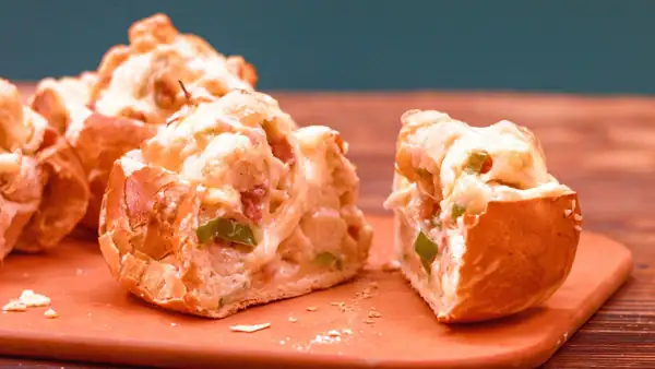 Our tarte flambée rolls are our savory highlight in late summer