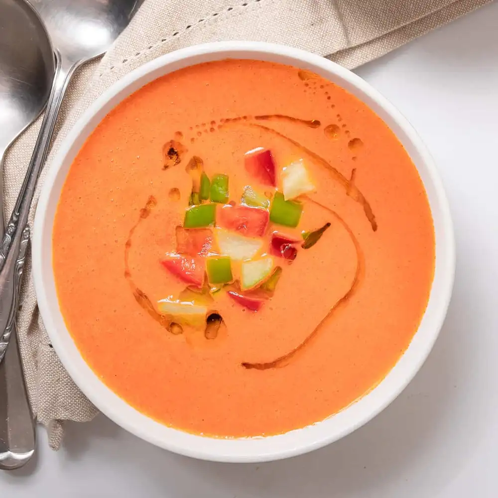 Roasted Vegetable Gazpacho Recipe