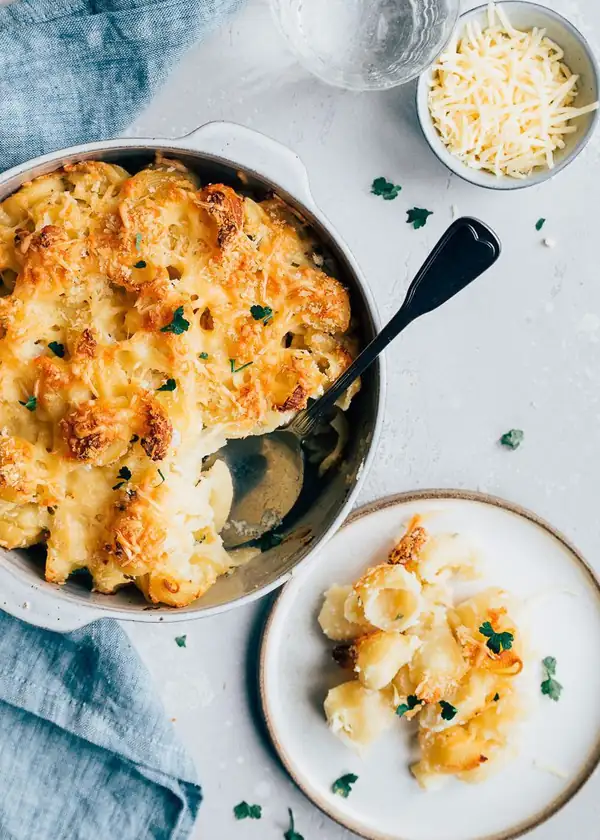 Mac & Cheese with cauliflower