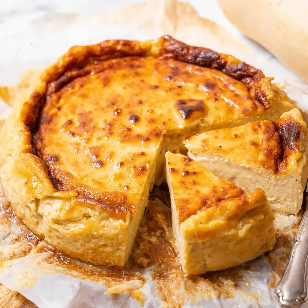 Crustless Pumpkin Cheesecake