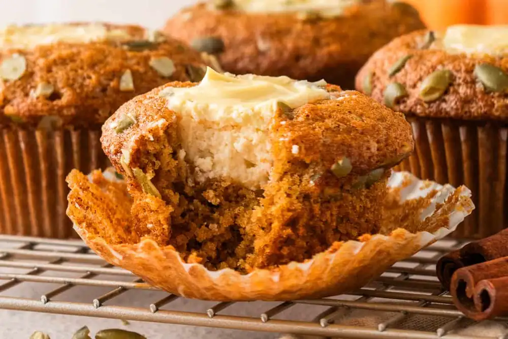 Pumpkin Cream Cheese Muffins