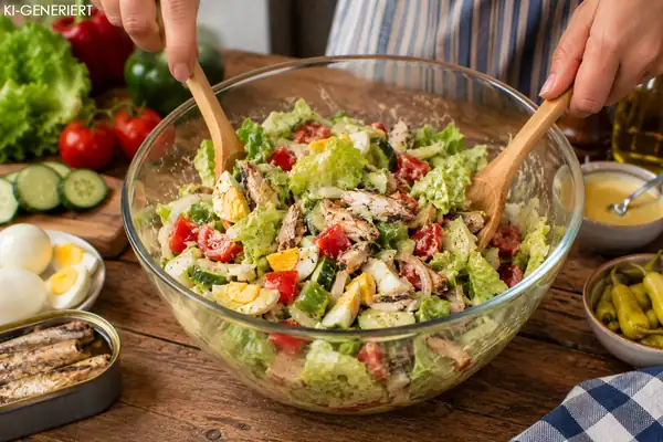 Pizza salad recipe: This colorful, filling dish has a real kick!