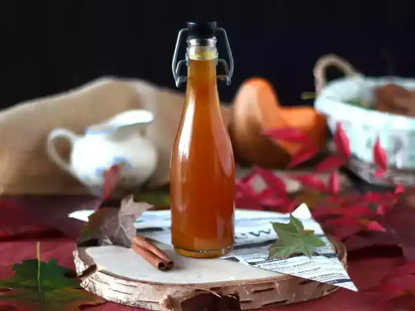 Pumpkin syrup recipe for autumn drinks