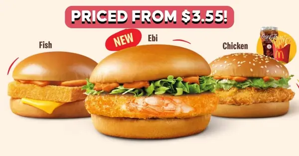 McDonald's trae de vuelta la hamburguesa de tomate picante, ahora con una nueva hamburguesa de gambas
