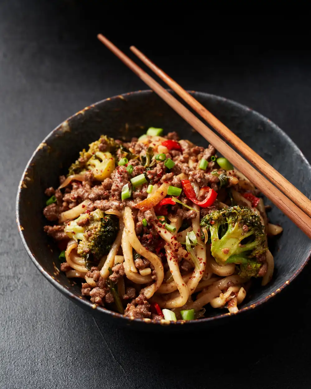 Sichuan Pepper Beef & Broccoli Noodles