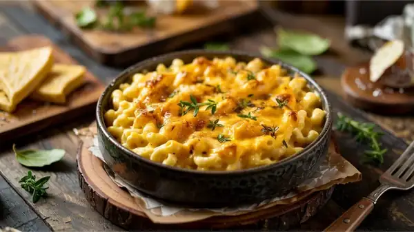 Dale a tus macarrones con queso caseros un toque vegetariano oculto con una adición económica