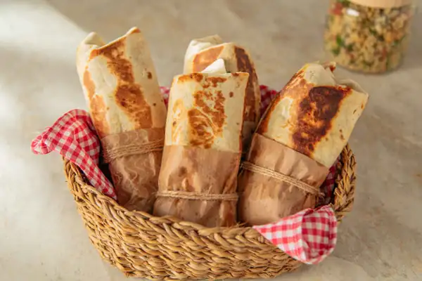 Chicken Wrap with Ranch Sauce