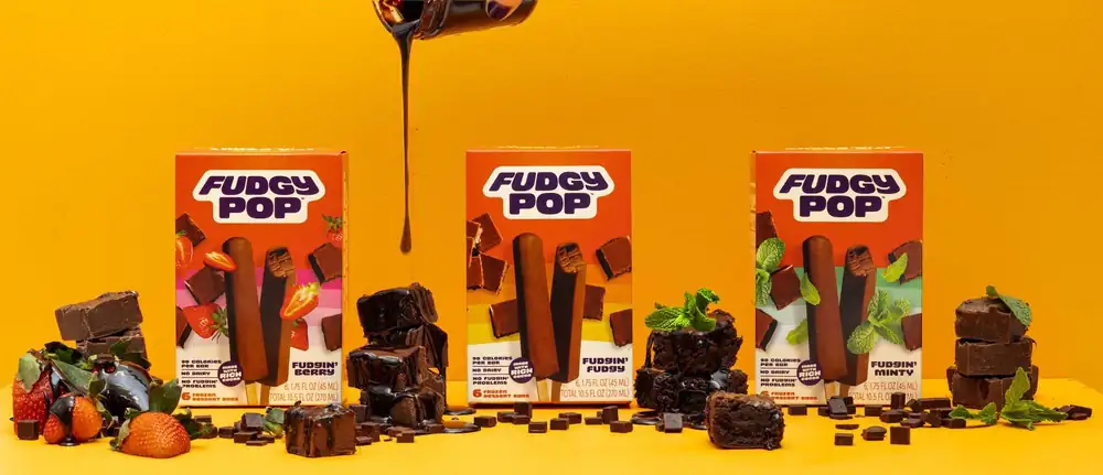 Dos innovadores postres helados veganos: FudgyPops y Frooze Balls