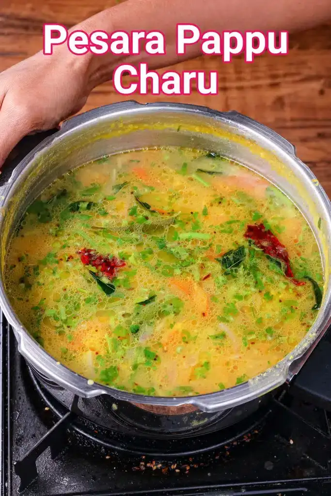 Receta de Pesara Pappu Charu