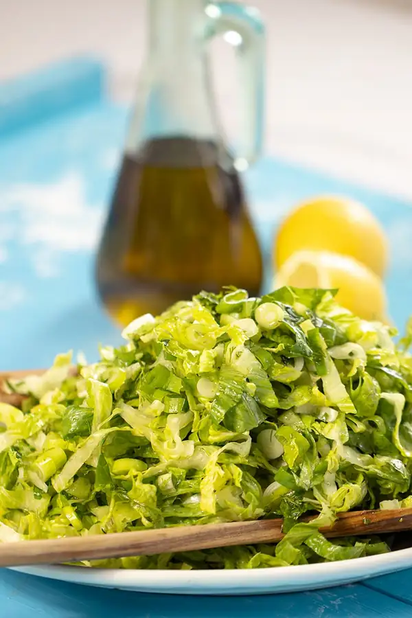 Maroulosalata: Greek Lettuce Salad