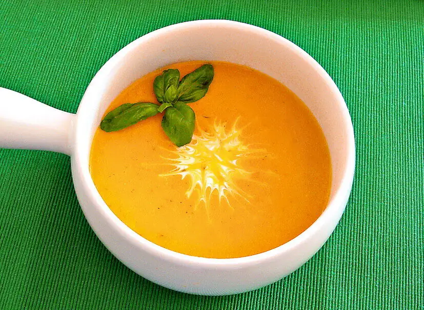 Spicy pumpkin soup