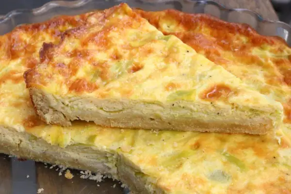Spanish Leek and Artichoke Tart (Tarta de Puerros y Alcachofas)