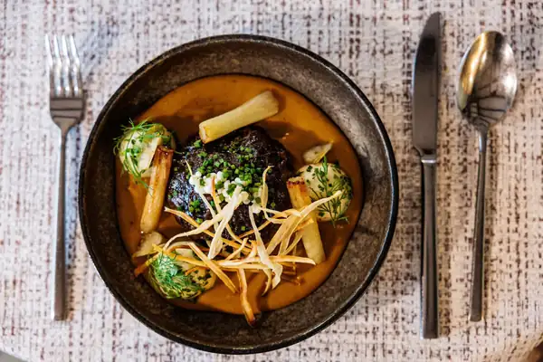 Recipe by Ádám Darab from the kitchen of Végállomás Bistro & Wine
