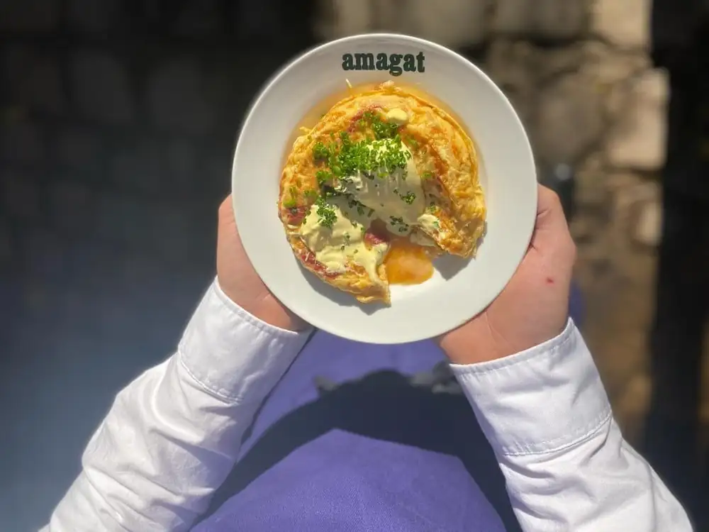 Receta de tortilla de gambas