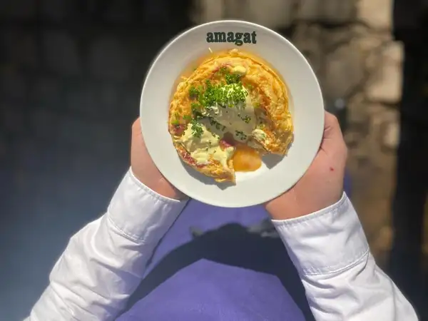 Receta de tortilla de gambas