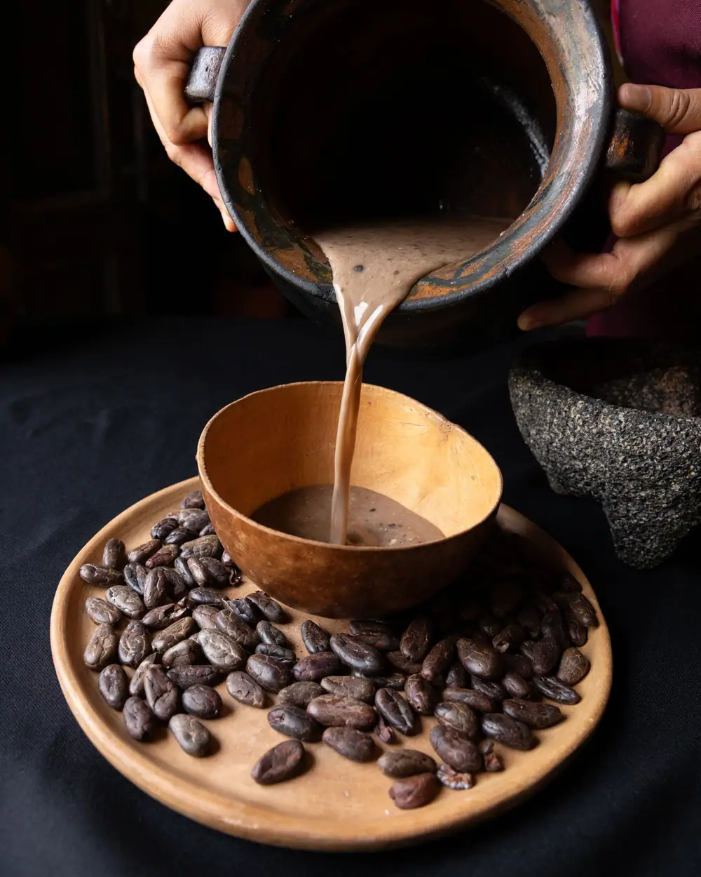 Receta de pozol de cacao (bebida de maíz con chocolate)