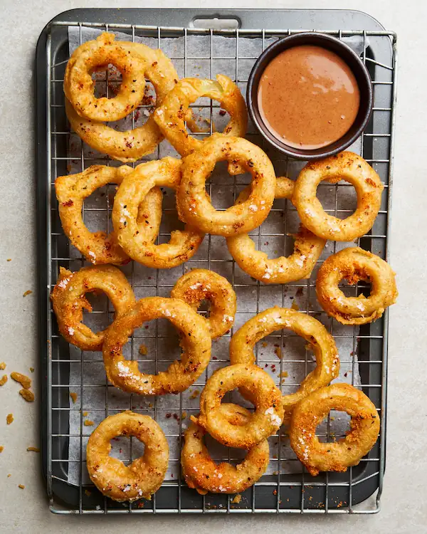 Korean-style Onion Rings