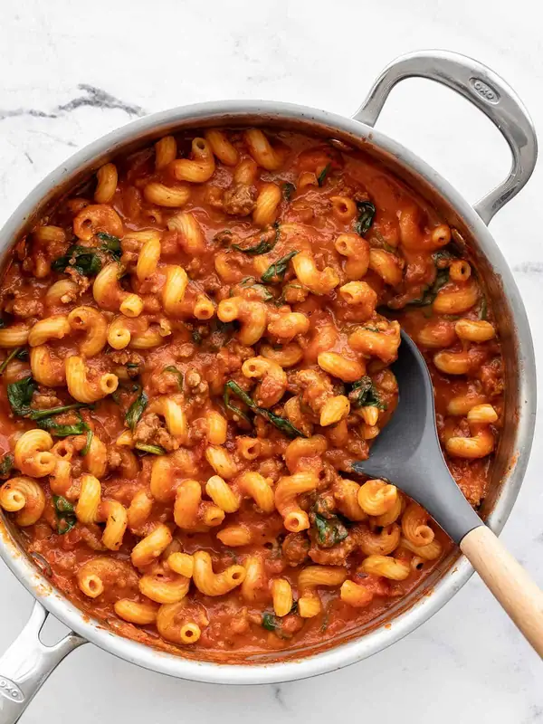 Creamy Tomato Pasta with Sausage