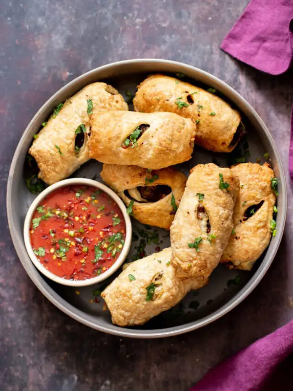 Vegan Lentil Sausage Rolls