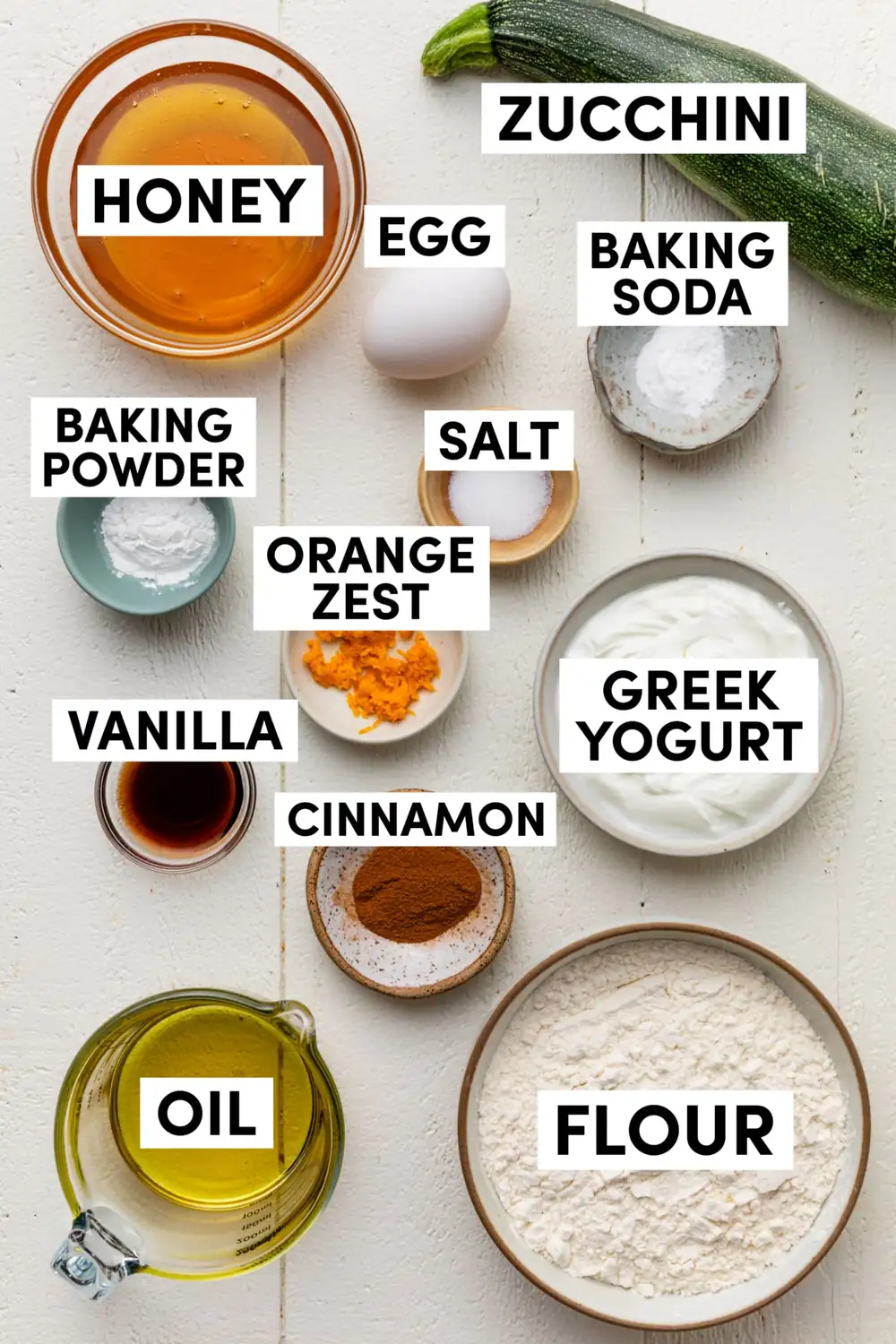 Greek Yogurt Zucchini Bread