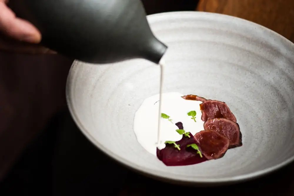 Kol's ox heart aguachile