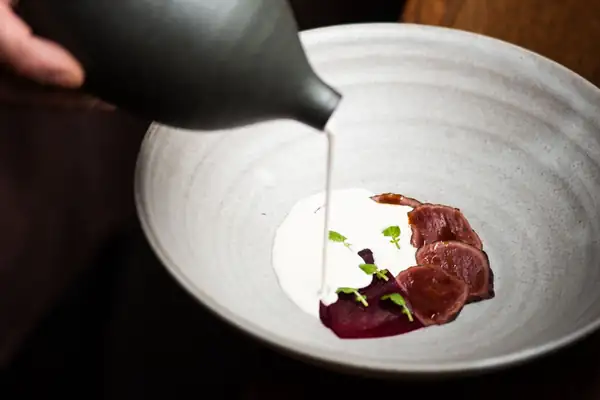 Kol's ox heart aguachile