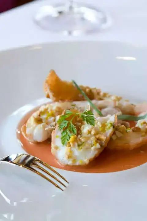 Grilled Langoustines with Thai Red Curry