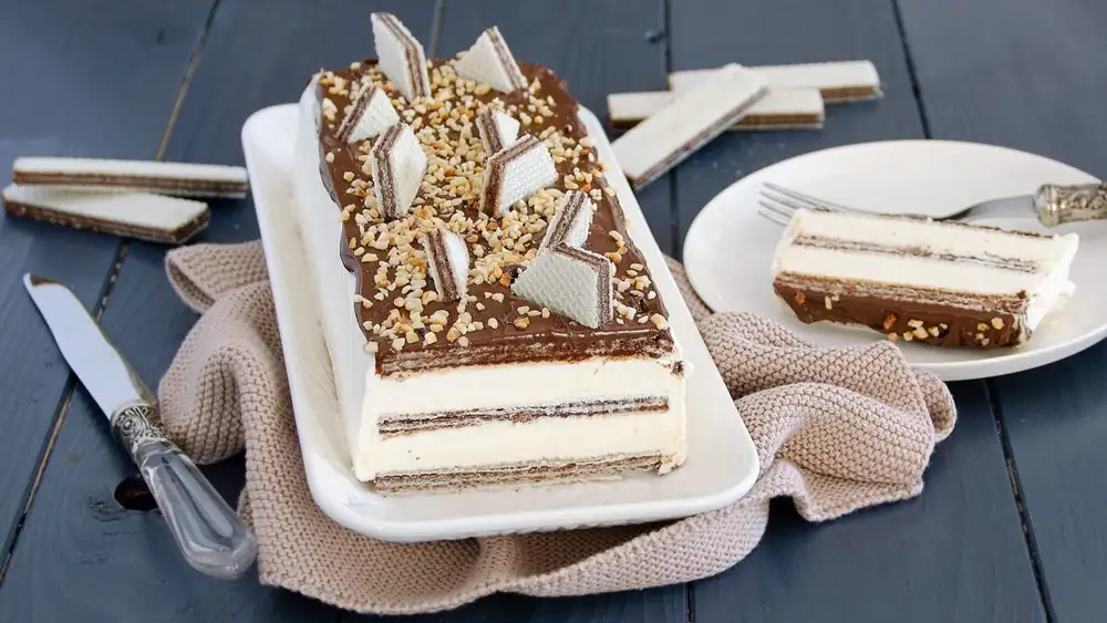 Wafer semifreddo