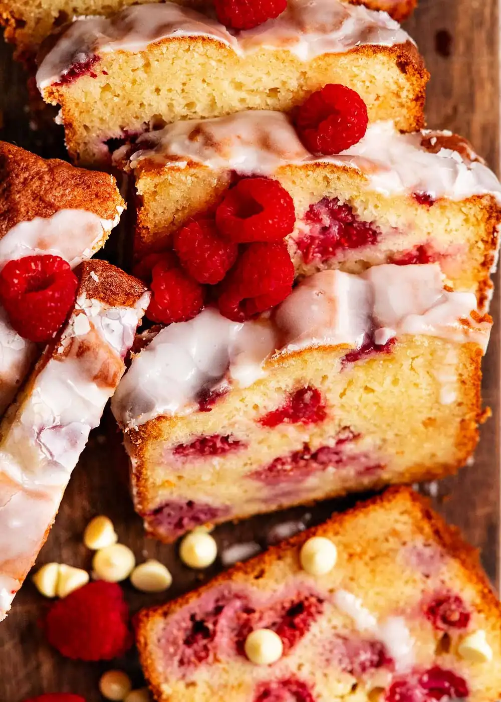 White Chocolate Raspberry Loaf