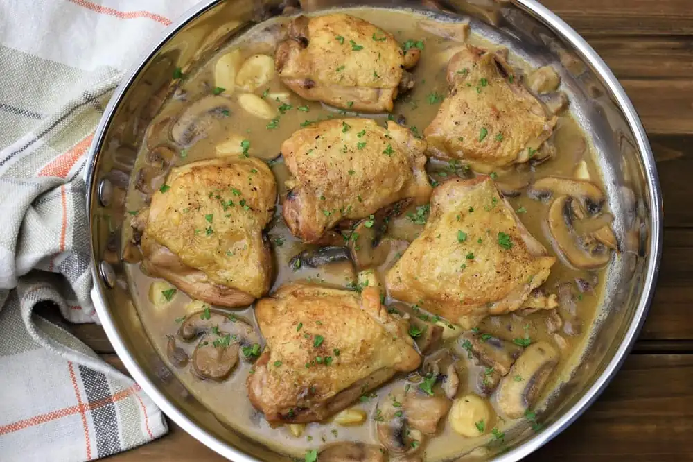 Braised Chicken Thighs