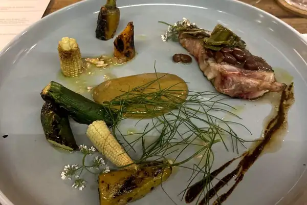 A journey of flavors around the world: Chef Javier García Cerrillo's menu presentation