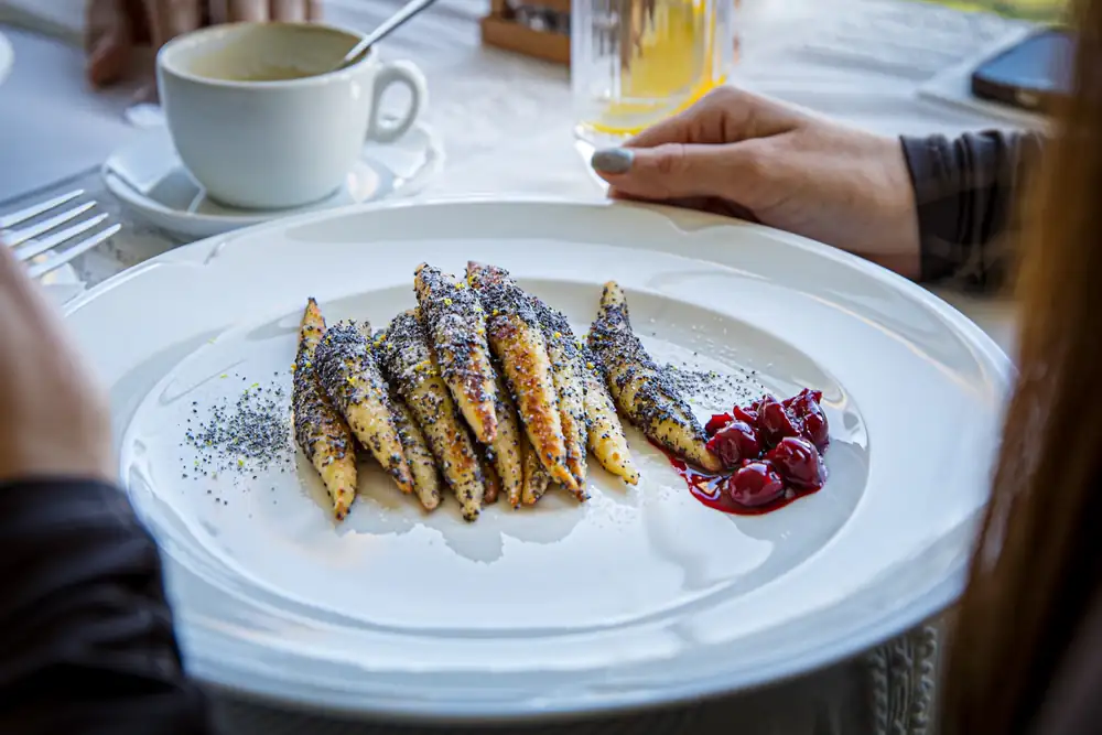 A Central European classic shot in poppy seed