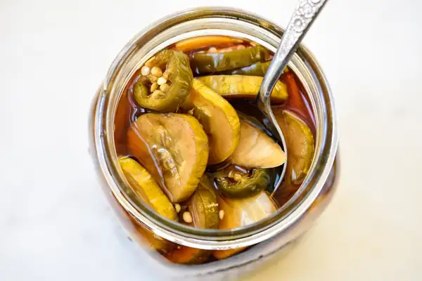 Jangajji (Korean Pickles in Soy Sauce)