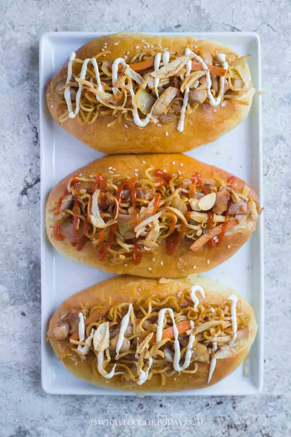 Mie Goreng Noodle Buns