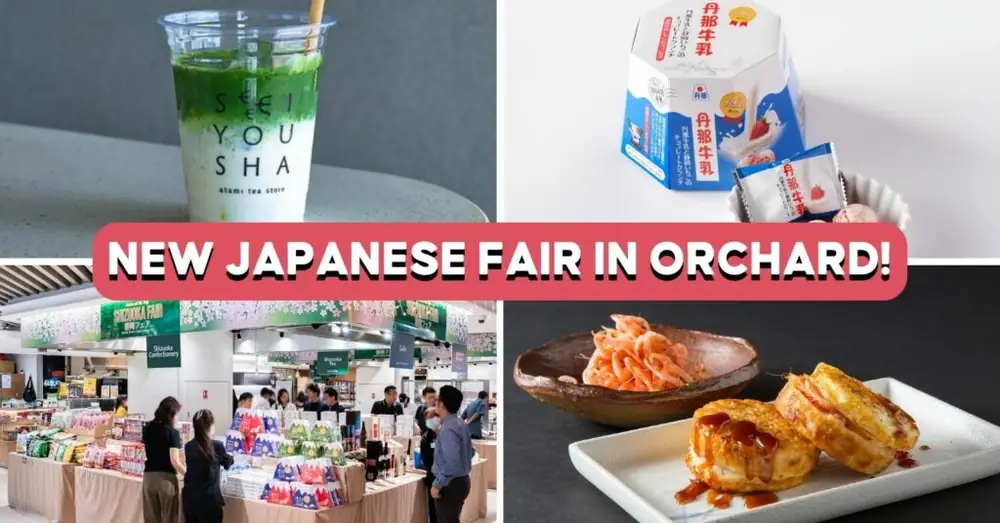 La Feria de Shizuoka regresa a Isetan Scotts con galletas Fuji Matcha, los famosos camarones Sakura y mucho más