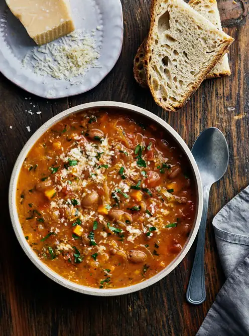 Spaghetti squash soup (meal-course)