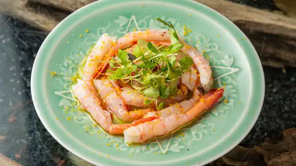 Joan Roca: For this Spanish chef, the most delicious starter is prepared with 500g of prawns and the juice of half a lemon
