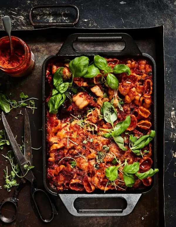 Nduja-uunipasta