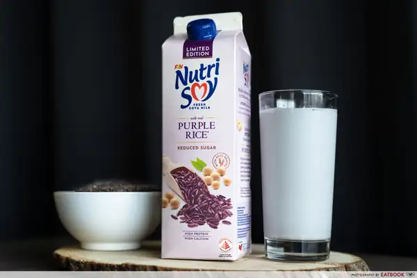 Nutrisoy Has New Purple Rice Soy Milk That Tastes Like Pulut Hitam