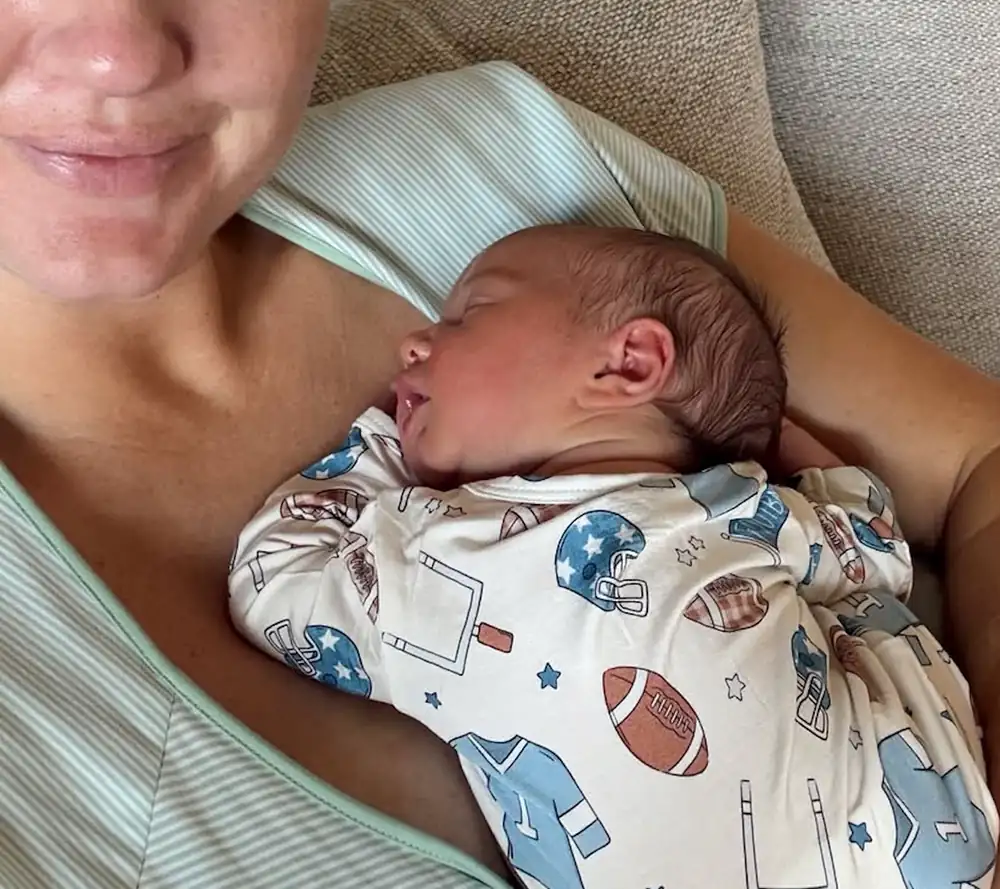 Alex Drummond Just Shared the Sweetest New Photos of Baby Charlie at Home