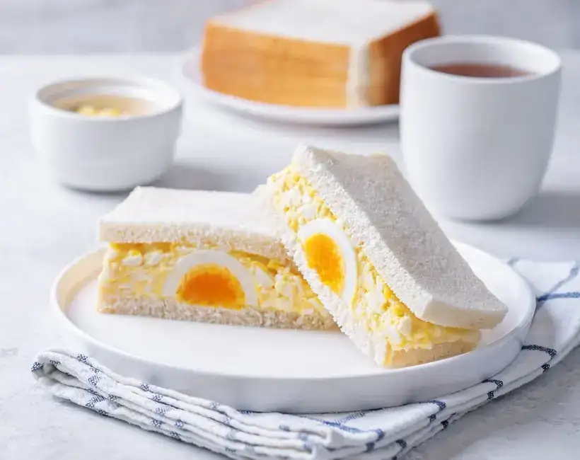 Japanese egg salad sandwich