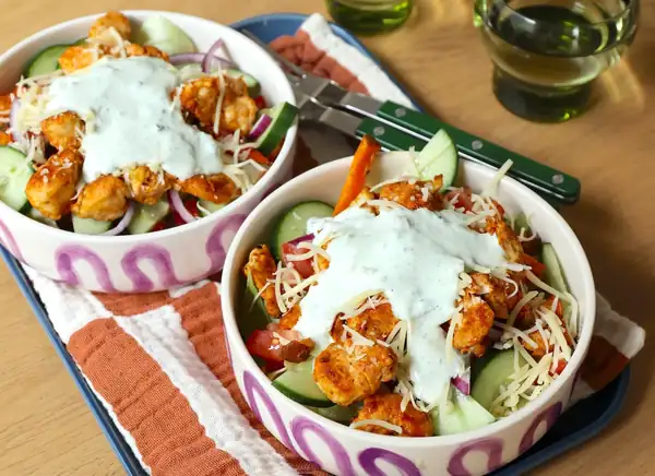 Kapsalon with sweet potato fries
