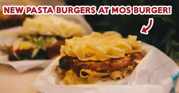 Pasta Burgers At MOS Burger Are An Italian Spin On Ramen Burgers